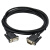 艾莫迅 适用PC-PPI编程电缆S7-200plc串口数据线RS232转485 黑色 经济型串口 2m