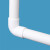 电工pvc线管弯头  电工穿线管接头90弯电线管弯头工业品 PVC16弯头