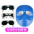 标护电焊防护罩脸部面罩焊帽头戴式牛皮松紧带轻便氩弧烧焊工眼镜 pc面罩+3个深色眼镜+松紧带