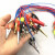 山顶松 物理实验室电学电路连接线 教学仪器实验器材   2头空心插头导线（单根价） 