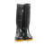 高筒雨靴 男女通用雨鞋 耐酸碱盐耐磨防滑防水鞋 防水套鞋 水靴 黑色 42