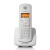  摩托罗拉(Motorola)数字无绳电话机 无线座机 免提 来电显示 低辐射C4200LC 子母机一拖二 （白色）