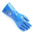 霍尼韦尔（Honeywell）NK803带衬丁腈防化手套定做全涂层实验化学农药防护手套1双装 NK803/8