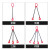 富都华创 起重吊索具 3吨1米3腿 猛钢铁链条吊链行车吊装工具 FDHC-DSJ-025