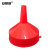 安赛瑞 漏斗 塑料漏斗 粉末颗粒工业漏斗 油壶酒壶液体分装器 直径20cm 红色 711544