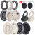 适用索尼MDR-1000X WH-1000XM3 1000XM2  XM4 XM5耳罩耳机套头梁 短款黑色拉链保护套