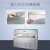 瑞沃（SVAVO）马桶纸盒 卫生间坐厕纸架 一次性马桶坐垫纸巾盒1/2 VX781银色(可粘贴/可打孔)