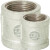 鼎梁（DL）玛钢管估管古镀锌管箍 内丝直接 消防水暖等径管古  40mm（2个装） /件 可定制