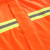 者也（ZYE）路政橘色雨衣环卫工人连体雨衣成人防水防汛桔色外卖长款雨衣骑行户外徒步可定制logo 长款 175码