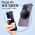 Magsafe磁吸支架适用iPhone14magsafe磁吸伸缩手机支架轻薄个性气囊捣旦国度 白色