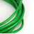 惠利得 钢丝绳绿色包塑细软钢丝绳晒衣架窗户牵引线工程胶皮钢丝绳 6毫米直径-50米 