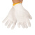 世达 SATA ASF0003 纱线手套 劳保手套 耐磨工作加厚保暖防冻工地干活汽修手套 白色 10双