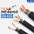 定制津达国标铜芯护套线2芯3芯软橡套电缆线RVV1.5 2.5 4 6平方 3芯1平方(100米)
