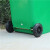通用塑料垃圾桶车轱辘户外240轮子120L橡胶轮子轮轴配件大号 加厚款轮子+实心轴一套