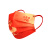 凯乐护一次性口罩中国红喷熔布男女士防晒春夏季防飞沫创意个性防护防灰尘 大号独立装50只装