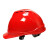 品之德安全帽加厚ABS透气领导建筑工程施工劳保头盔 定制印字 V型中国红 