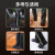海斯迪克 HKQS-224 防雨鞋套 骑行高筒防水鞋 加厚牛津布耐磨成人鞋套 XL黑色