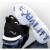 耐克（NIKE）LBJ詹姆斯使节10代战靴外场实战气垫缓震篮球鞋AH7580-001 BQ5970-BQ5969-100鸳鸯左白右黑 44