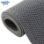 金诗洛 S型PVC镂空地毯 塑胶防水泳池垫浴室厕所防滑垫 3.5厚0.9m宽*1m灰色 JM0020