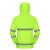 钢米 GM001 交通执勤反光雨衣裤套装 分体双层加厚骑行150D防水布 （180）荧光绿