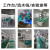 鹿色台垫绿色胶皮实验室维修桌垫无异味耐磨工作台垫PVC胶皮板 (整卷)0.8米*10米*3mm