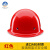 德威狮玻璃钢安全帽男国标加厚施工建筑工程头盔透气定制LOGO防护帽 N8进口材质玻璃钢红色
