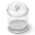 玻璃标本瓶实验室加厚病理标本缸透明密封样品展示瓶储物罐 60*120mm约240ml华鸥