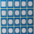 钢米 定制实验室耗材 反光型示温片感温变色纸 一张25贴 BCW1-70