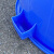 兰诗 YJ-E085 圆形水桶 塑料桶储物收纳桶酒店厨房大号环卫物业垃圾桶 蓝色100升无盖