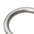 海斯迪克 HK-5120 304不锈钢实心圆环 装饰环 吊环 O型环 不锈钢圈焊接钢环 M6×70（5个）