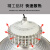 上海亚明LED工矿灯工厂房仓库车间球场室内照明吊灯100/200/300W 纳米工矿灯-100w（送灯杆+吸盘