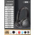 铁三角（Audio-technica）SBT蓝牙耳机头戴式隔音降噪有线无线两用耳麦电竞游戏 黑色 套餐一