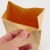 冰禹 BY-7524 通用方底牛皮纸袋 打包袋食品袋面包袋 (100个) 防油21.5*12*7
