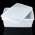 稳斯坦 塑料保鲜盒带盖子 长方形厨房酒店大容量保鲜盒 密封收纳盒商用 C4号（3.5L） WW-121