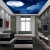 蓝鱼（LANYU）3D璀璨星空月亮壁布吊顶背景墙布现代简约壁纸墙纸卧室天花板客厅定制壁画 德国加厚-无纺布
