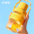象普（SHINPUR）儿童便携高颜值玻璃杯学生大容量直饮水杯男女孩随手喝水杯子 黄色450ml
