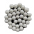典南 精抛高铝瓷圆球磨料圆球抛磨块精抛光磨料白色研磨石氧化铝陶瓷  Φ1mm（25KG/袋) 