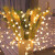 工创优品 LED小圆球灯串灯圣诞装饰生日布置氛围灯带10米100灯户外小彩灯 暖色低压插电款