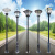 太阳能灯led路灯3米3.5米4小区道路景观灯室外防水高杆灯 款式九(送光源+预埋件)