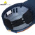 代尔塔（DELTAPLUS）102110 AIR COLTAN 透气型防撞安全帽7cm 舒适型棒球帽形抗冲击安全帽 蓝色 20顶/箱