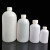 塑料瓶 HDPE广口瓶 样品瓶 塑料白小口瓶 样品分装液体留样瓶 带 大口[有刻度带内盖]100mL