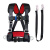 千安 三点式安全带 高空作业施工安全绳挂钩套装保险带  背带-电工围杆款