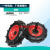 机充气胎400-8 23轴橡胶全实心胎旋耕机轮胎代替铁轮农机配件 400-8实心轮胎32轴一对