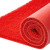 庄太太 【50份起拍】10mm厚度的0.7*0.35米商用红地毯防水防滑垫门口迎宾脚垫PVC塑料室外丝圈门垫