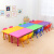 幼儿园桌椅塑料套装长方形可升降儿童家用书桌宝宝玩具游戏学习桌 120X60CM积木收纳桌 升降