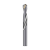 柴霸 合金麻花钻头硬质 不锈钢金属开孔器 钨钢手枪钻钻头打孔 3.2mm（5支） 一包价 