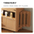 帝佳森（DIJIASEN）北欧实木餐边柜简约日式原木风餐桌椅可折叠多功能储物高柜 1.5米餐边柜+折叠餐椅*4 简约