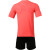 李宁（LI-NING）李宁足球服套装比赛定制组队服一体织印制球衣定制成人短袖 红色AATR0432 S