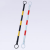 固定路锥连接杆PVC伸缩警示杆红白反光标杆黄黑橡胶路锥隔离栏杆 红白伸缩连接杆
