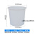 加厚牛筋大桶塑料圆桶发酵酿酒桶养殖水缸洗澡桶 300升牛筋桶--高